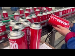 butane kosong bisa butane gas kartrid untuk BBQ kompor butane gas kaleng disesuaikan