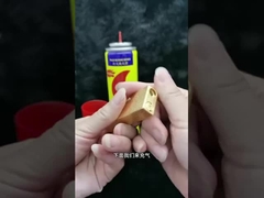 Aerosol Lighter Valve Butane Lighter katup gas isi ulang katup Sistem isi ulang gas lebih ringan