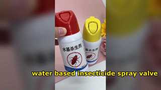 katup semprotan insektisida berbahan dasar air