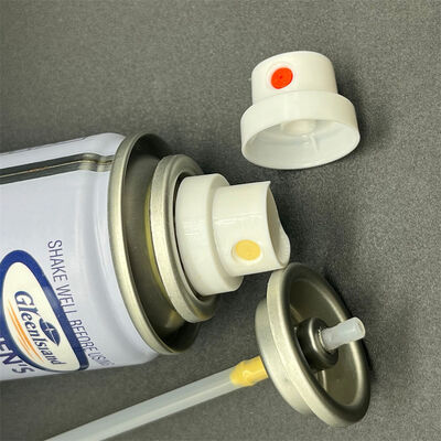 Beli Katup Semprot Sampo Kering dengan Desain Anti-Sumbat untuk Formulasi Berbasis Talk pembuatan online