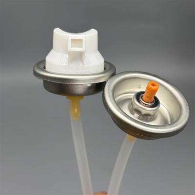 Beli Integrated Brush Aerosol Valve for Car Seat and Fabric Cleaner Aerosol Tin Cans pembuatan online