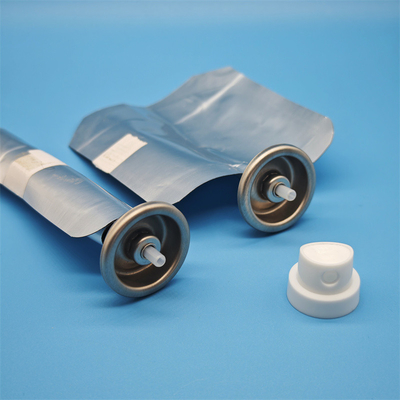 Beli 1 Inch Bag on Valve Aluminum Aerosol Metal Cans Bag on Valve Spray BOV for Oil Spray Cosmetic Spray pembuatan online