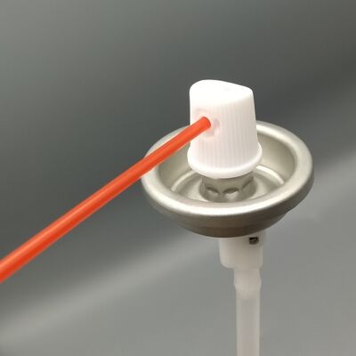 Beli 360 derajat semua posisi katup aerosol dengan aktuator untuk produk semprotan industri pembuatan online