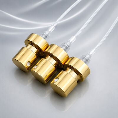 Beli Golden Finish Perfume Pump dengan Teknologi Micro-Fine Mist dan Secure Crimp Seal untuk Aroma Mewah pembuatan online