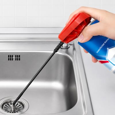 Beli Aktuator pemicu lipat hemat ruang dengan tabung arah terintegrasi untuk aplikasi semprotan aerosol tahan kimia pembuatan online