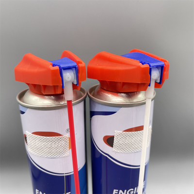 Serbaguna Dua Cara Aerosol Spray Cap Untuk Automotive Maintenance dan Lubrication