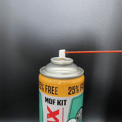 Katup dan Aktuator Aerosol Penutup Penuh yang Mudah untuk Pembersihan Rumah Tangga dan Proyek DIY dengan Dispersi Kabut Konsisten