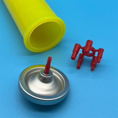 Efisien 40mm Aerosol Plastik Stem Valve 1 inci untuk industri pengisian bahan bakar Ringan
