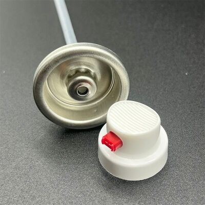 Precision Female Valve Dengan 360 Actuator Nozzle Untuk Spray Paint