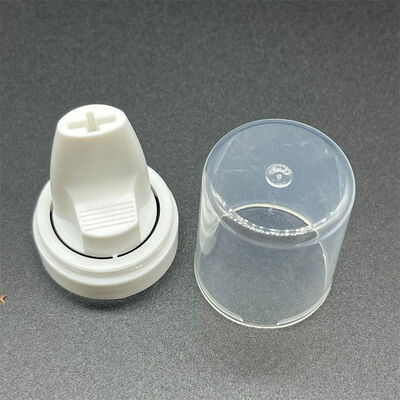 High-Flow Wide-Spread Aerosol Mousse Dispenser Nozzle for Efficient Body Wash & Shaving Cream Application