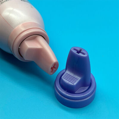 Dispenser Mousse Rambut Aerosol tahan anak bersertifikat untuk rumah tangga keluarga dengan aktuator push-and-turn dan segel tamper-evident