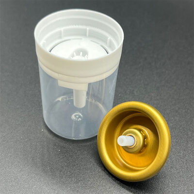 Aksesori Aerosol Mousse Rambut Tahan Anak untuk Keselamatan Rumah Tangga Keluarga dengan Mekanisme Penguncian Dorong-Putar