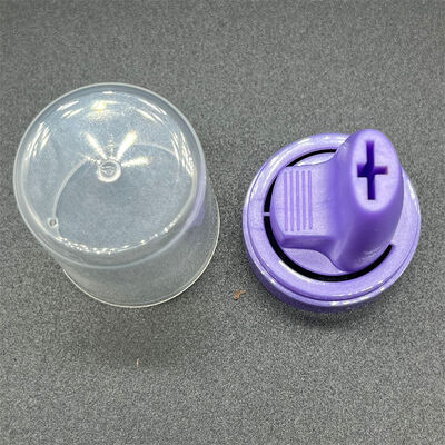 Kapasitas tinggi Mousse rambut penutup cepat Dispensing Nozzle untuk rambut panjang dan tebal dengan Wide-Angle Turbo Foam Output