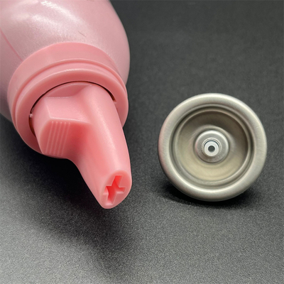 Eco Friendly Hair Mousse Dispenser Valve 1.2mm Orifice Aerosol Spray Valve Untuk Rambut Berkelanjutan
