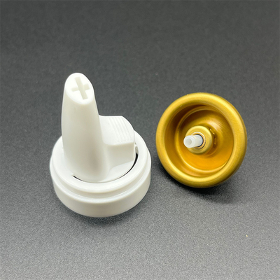 Katup Dispenser Produk Rambut Presisi. 1.2mm Lubang untuk Mousse & Gel. Aplikasi Perawatan Rambut Profesional.