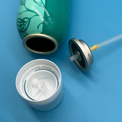 Engineered Dry Shampoo Aerosol Valve for Efficient Root Coverage and Long-Lasting Volume