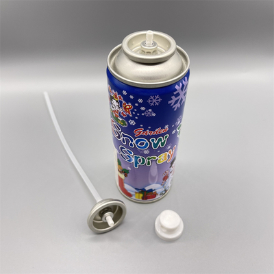 Snow Spray Aerosol Valve Untuk Sesi Foto Natal Putih