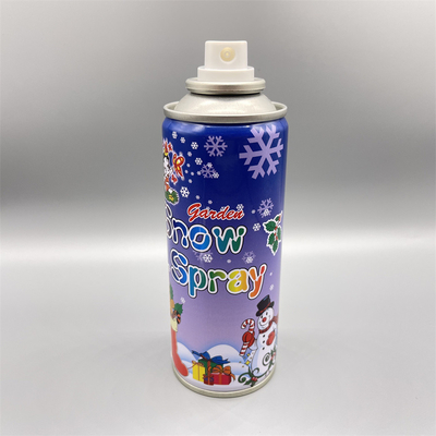 Snow Spray Aerosol Valve Untuk Dekorasi Liburan Dan Liburan Perayaan