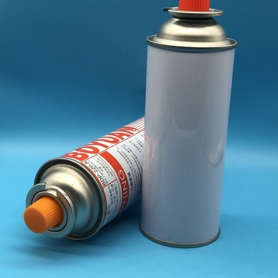 Canister gas butane portabel untuk hiking dan backpacking kompor bahan bakar kompak 220g untuk memasak di mana saja