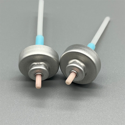 20mm tahan lama Plastik Stem Metered Valve Aerosol Precise Flow Control Untuk Berbagai Industri