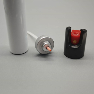 Tactic Pepper Spray Baton Valve Cap untuk Perlengkapan Pertahanan Kontrol presisi tahan lama