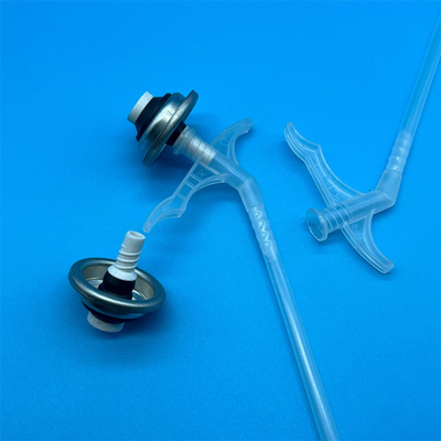 Precision Foam Dispensing Aerosol Valve dengan Stem yang diperpanjang untuk tugas isolasi yang sulit dijangkau