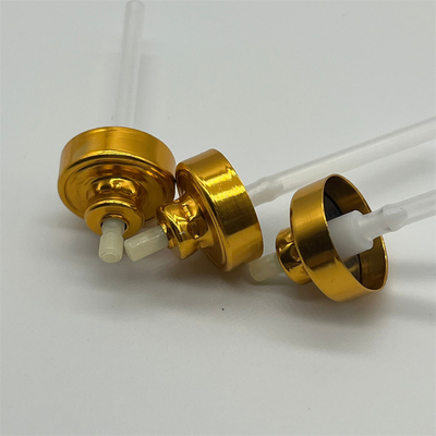Premium Aluminium Continuous Valve 20mm Efisien Dispensing Aerosol untuk Perawatan Pribadi dan Industri