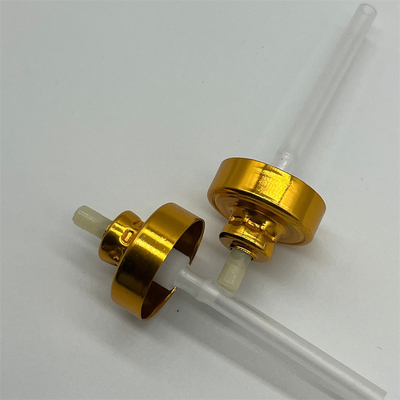 Aluminium Berkinerja Tinggi Tipe Katup Aerosol Kontinyu 20mm Untuk Dispensing Aerosol
