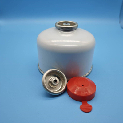 Compact Aerosol Butane Gas Canister Portable 86mm Atau 106mm Untuk On-The-Go Menggunakan Butane Gas Refill Canister