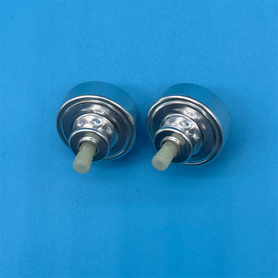 Aerosol Rumah Tangga 20mm Inverted Continuous Valve Konsisten Dispensing Performa Aliran Tinggi