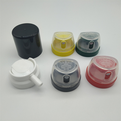 Disesuaikan 35mm Aerosol Spray Cap Untuk Produk Aerosol Airtight Seal Kebocoran Pencegahan