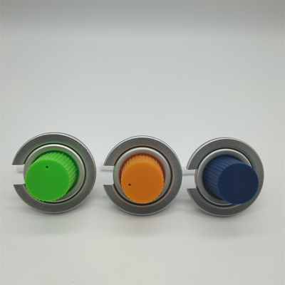 Katup kartrid gas stainless steel untuk penggemar outdoor dengan desain portabel