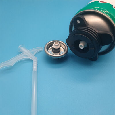 Profesional PU Foam Sealant katup Nozzle untuk mengisi celah