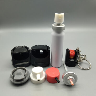 Satu Inch Self Defense Pepper Spray Female Valve Acutator Aman dan tahan lama tutup katup untuk pelepasan Pepper Spray konsisten