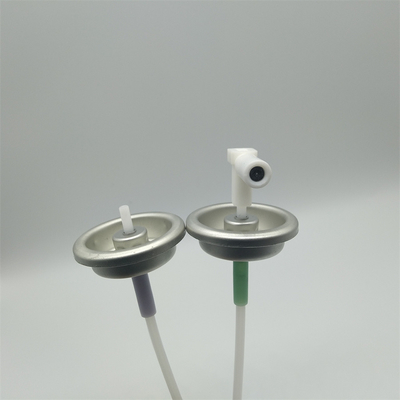 Persis dan Konsisten Dispensing dengan Satu Inci Plastik Stem Metered Aerosol Valve untuk Barang Perawatan Pribadi