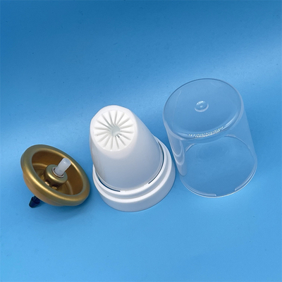 Klep Dispensing Mousse Rambut Ramah Perjalanan untuk Jet-Setter dengan Desain Miniatur