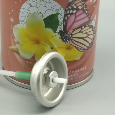 Satu Inci Plastik Stem Metered Aerosol Valve Untuk Aplikasi Aerosol Industri