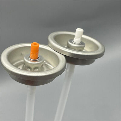 Harga pabrik katup aerosol dengan aktuator dan tabung merah panjang untuk pembersih karburator Made in China