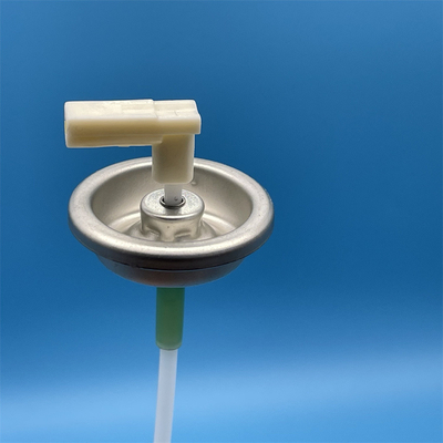 satu inci Aerosol Metering Spray Valves dengan L Type Actuators untuk Air Freshener