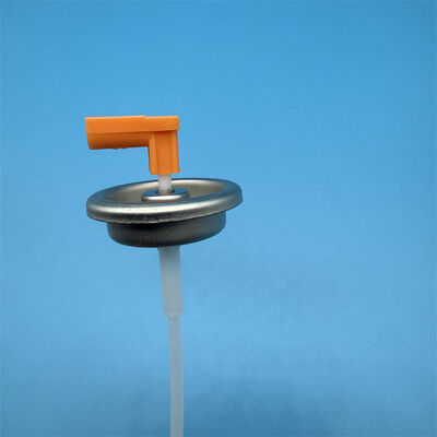 Katup pengukur ramah lingkungan dengan batang plastik untuk barang perawatan pribadi dengan desain anti bocor