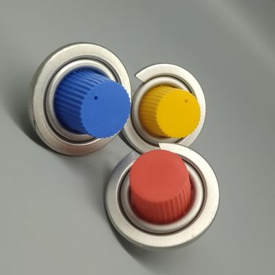 Katup kompor gas butana hemat ruang dan berprofil rendah untuk sistem kompor meja terintegrasi dengan pengapian 360 derajat yang andal.