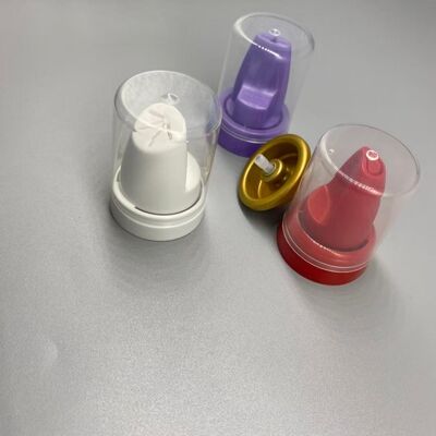 Inverted Aluminium Hair Mousse Valve dengan Dispensing 360 derajat dan Bag-on-Valve Compatibility untuk Styling Foam