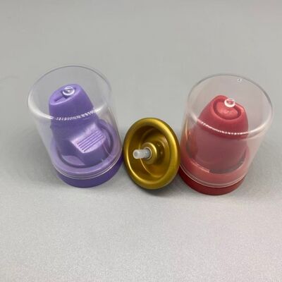 Katup Aerosol Mousse Rambut 1 Inci dengan Solusi Pengeluaran Busa Berkapasitas Tinggi