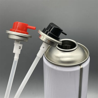 Katup Aerosol Berputar 360 Derajat Untuk Pengeluaran Multi-Sudut, Katup Aerosol Anti Bocor Untuk Penggunaan Rumah Tangga & Komersial