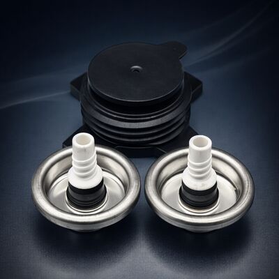 Katup busa PU tinplate satu inci dengan batang panjang untuk penyegelan dan isolasi